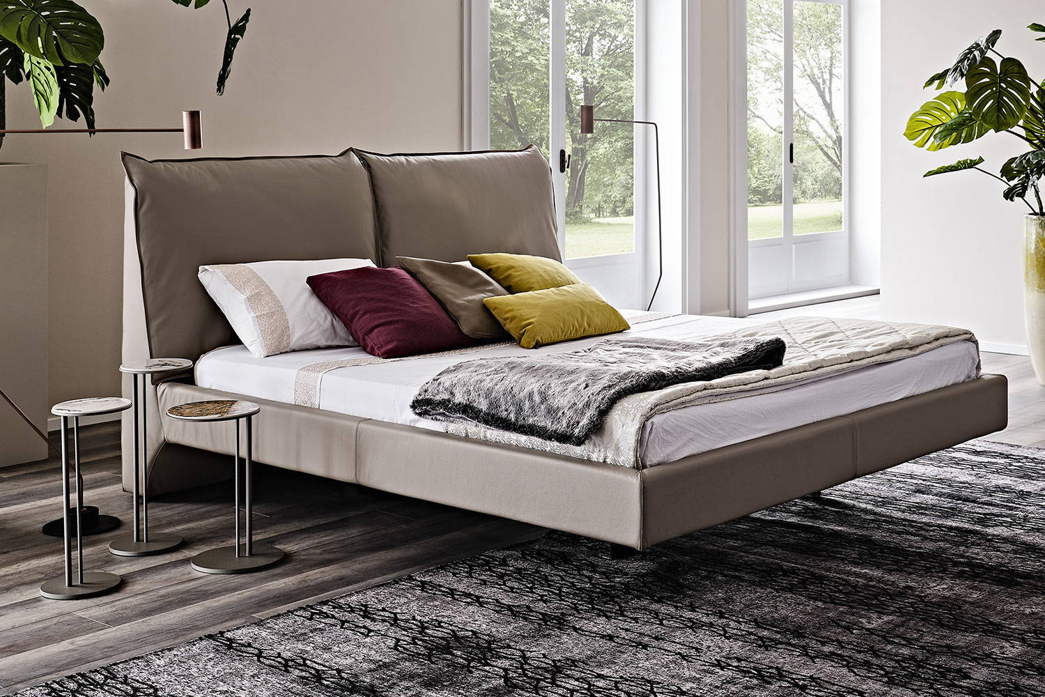 Lukas bed by Cattelan Italia