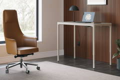 Luma 6761 Compact Lift Desk with Bolo 3531 Office Chair