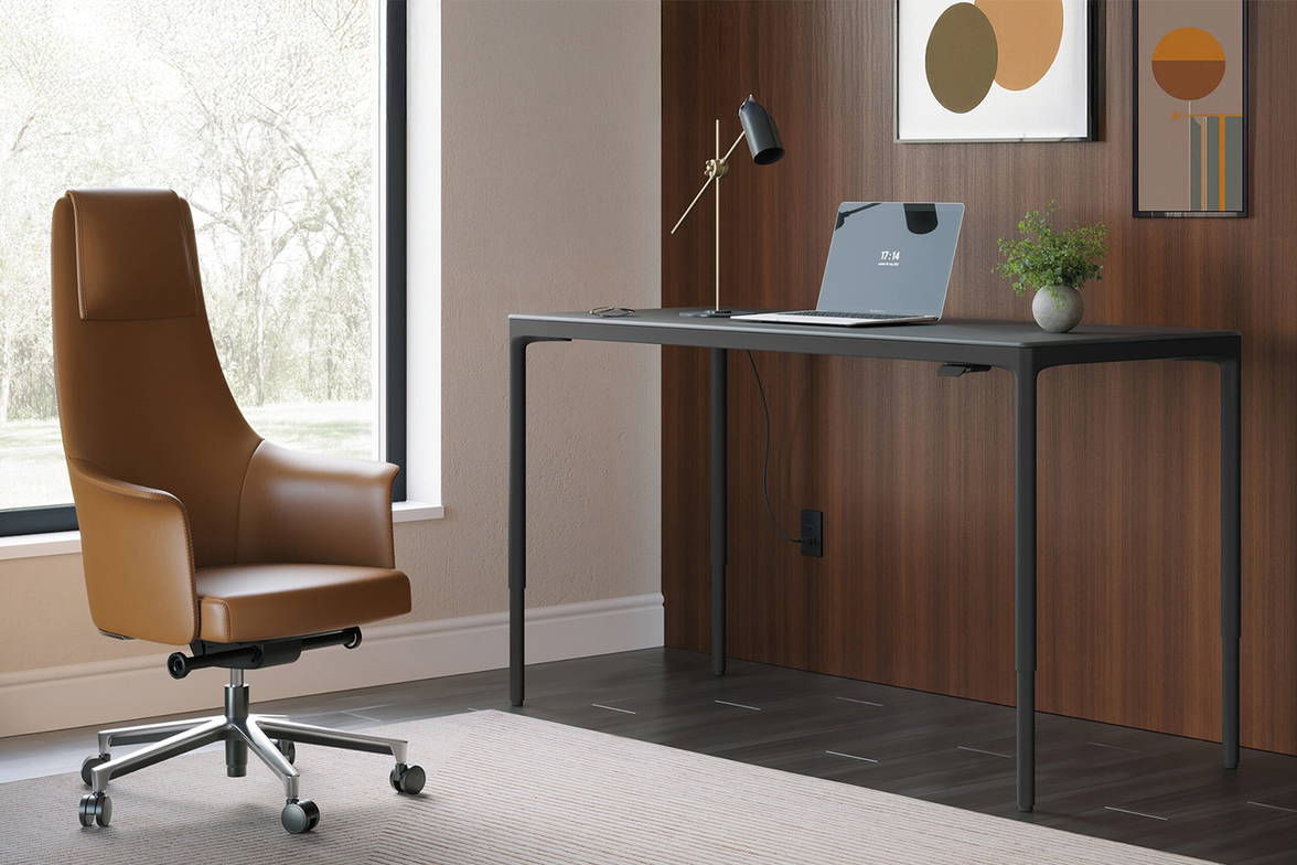 Luma 6762 Compact Lift Desk with Bolo 3531 Office Chair Luma 6762 Compact Lift Desk with Bolo 3531 Office Chair