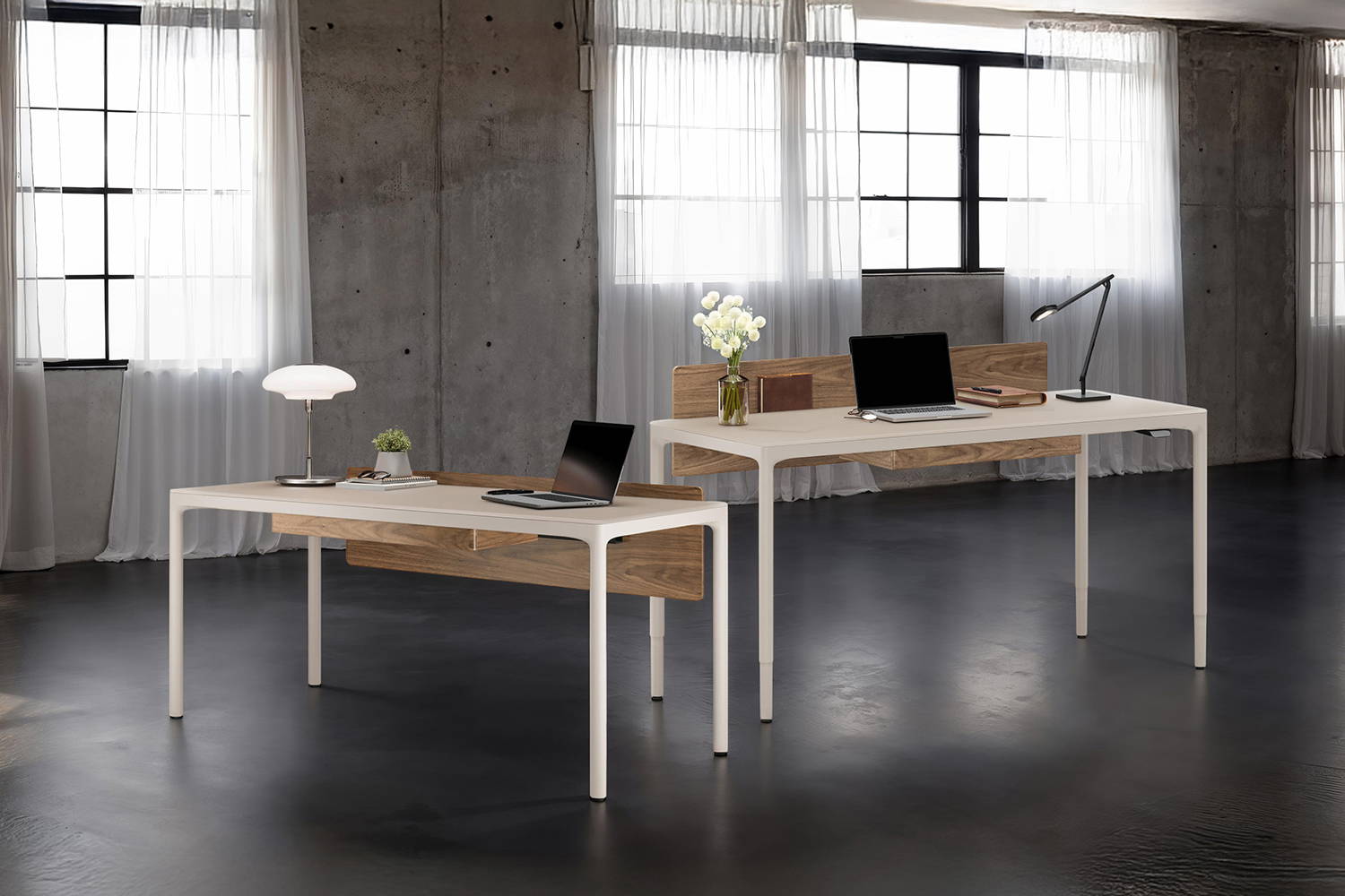 Luma 6762 Compact Lift Desk by BDI | room service 360°