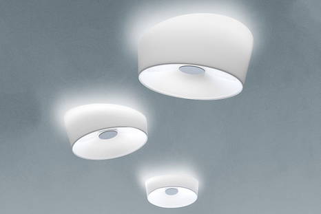 Lumiere flush mount lamps by Foscarini
