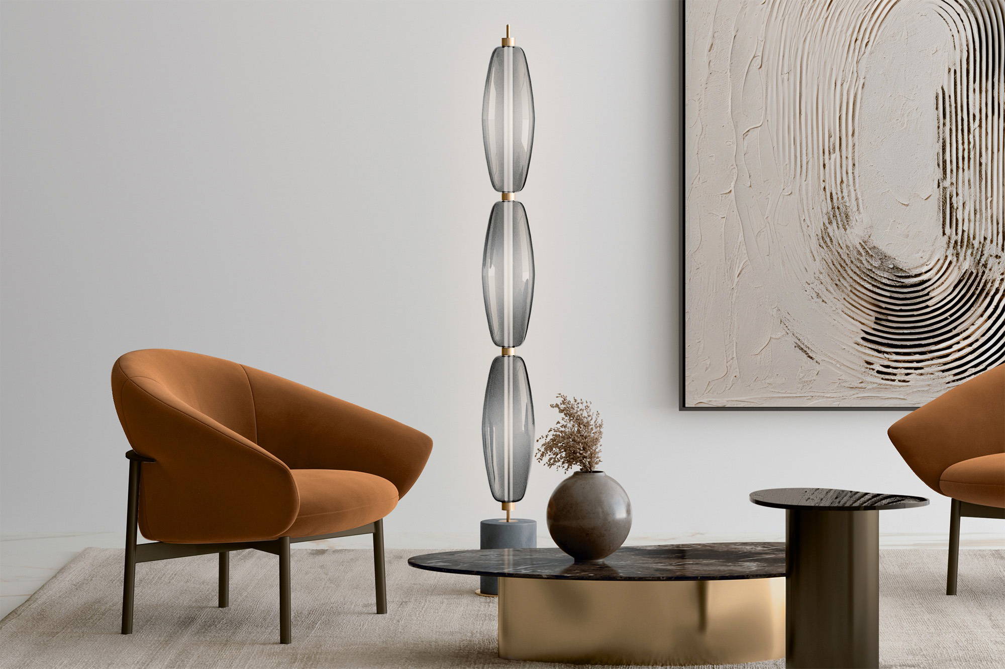 Luxia floor lamp by Bontempi