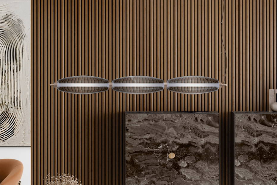 Luxia suspension light by Bontempi