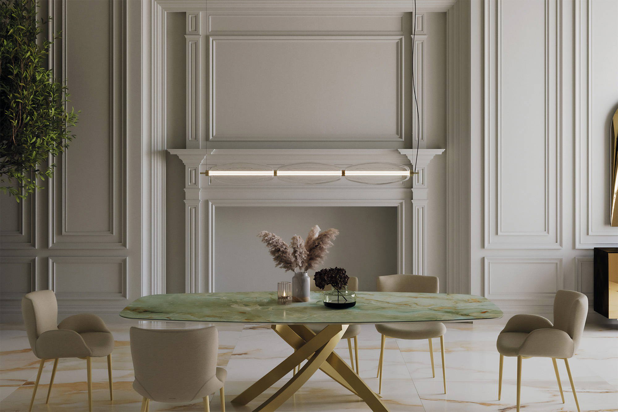 Luxia Suspension Light by Bontempi Casa | room service 360°