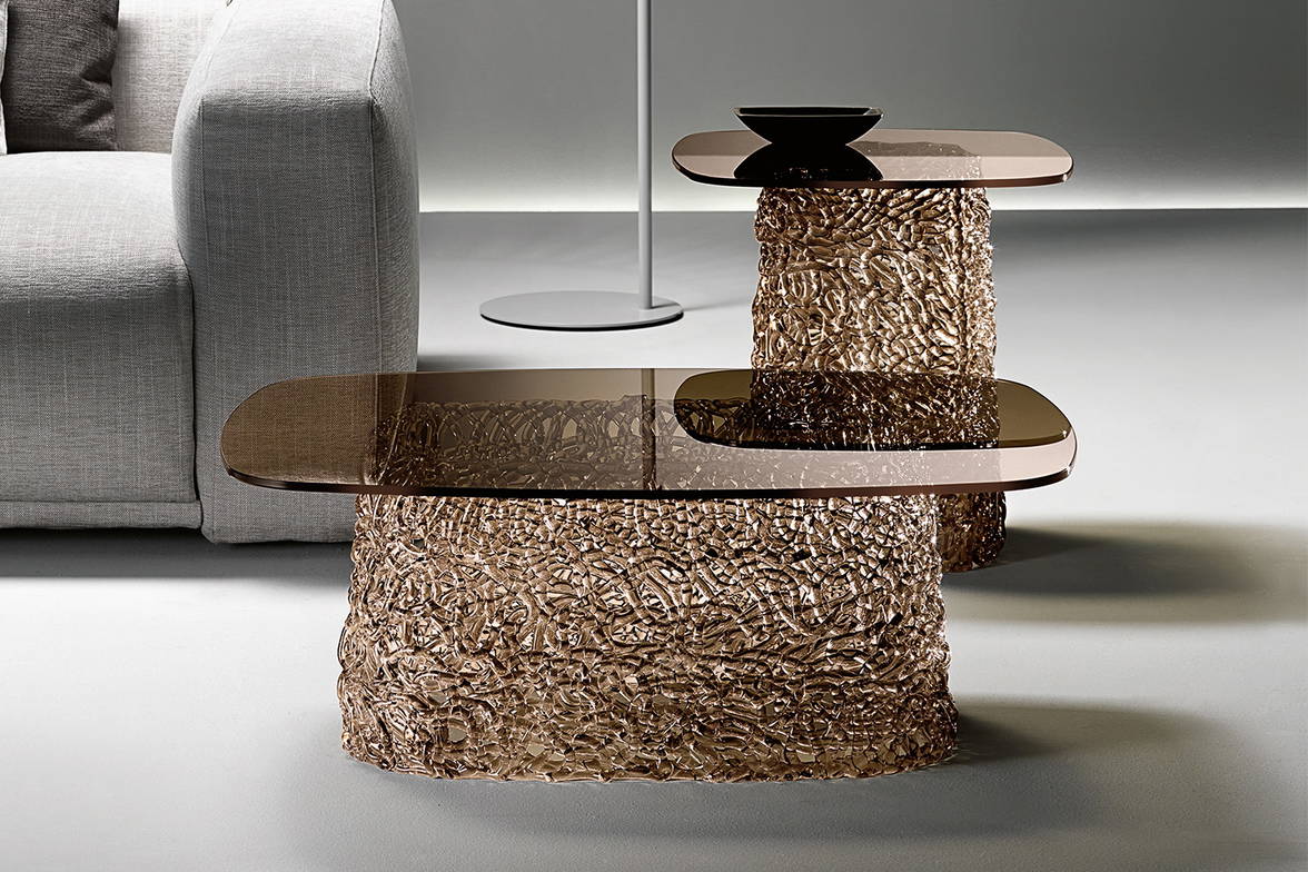 Macrame coffee table by Fiam Italia Macrame coffee table by Fiam Italia