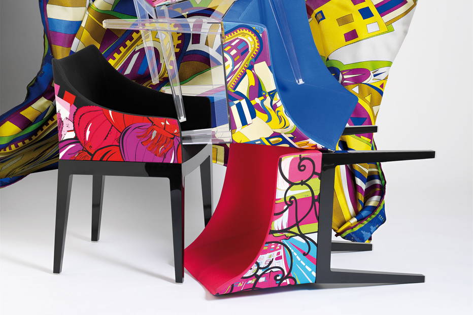 Madame Pucci dining chairs designed by Philippe Starck
