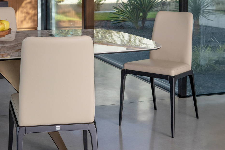 Mademoiselle Dining Chairs are made in Italy