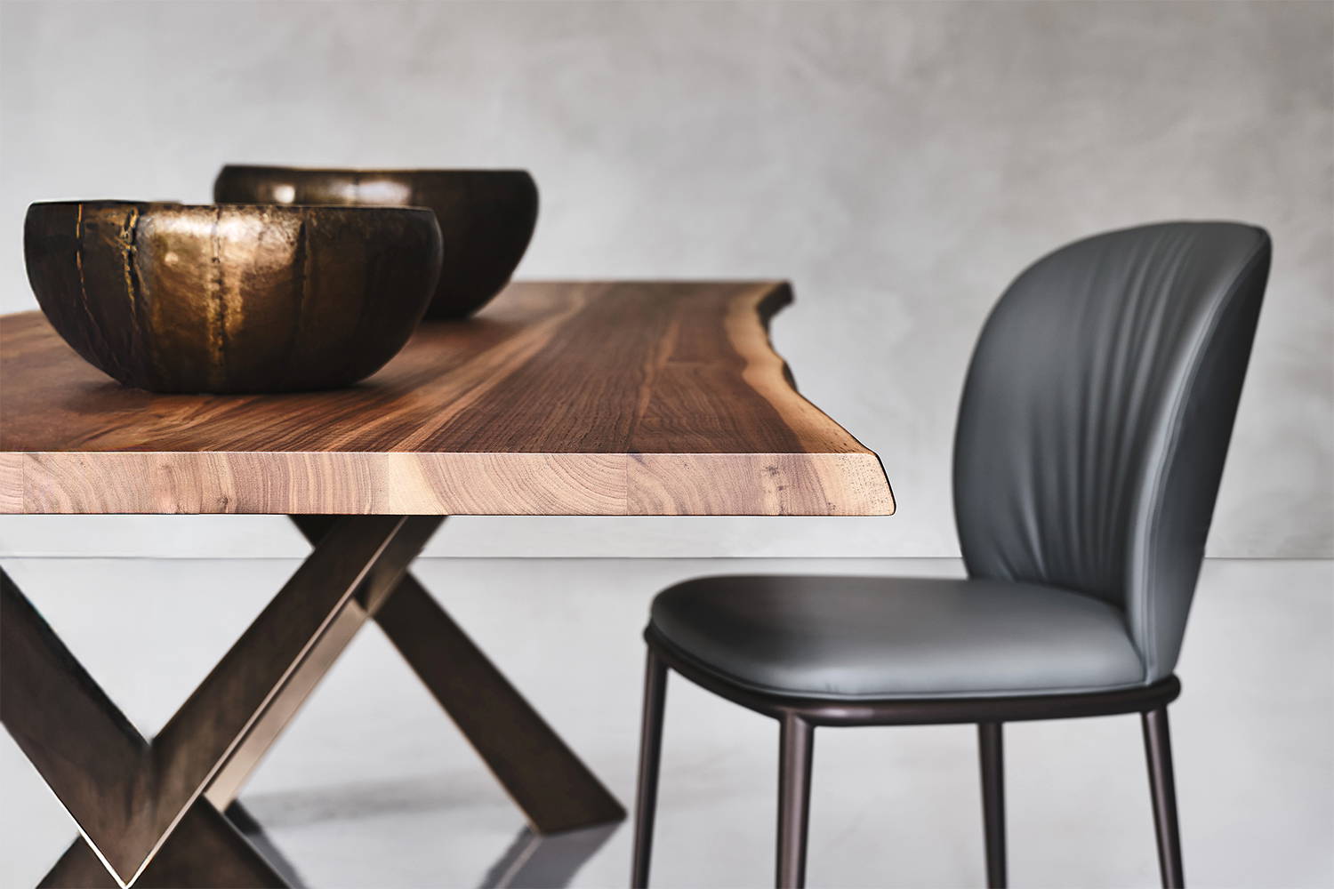 Mad Max Live Edge Wood Dining Table by Cattelan Italia | room