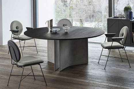 Magnum dining table designed by Solido Studio for Bontempi Casa
