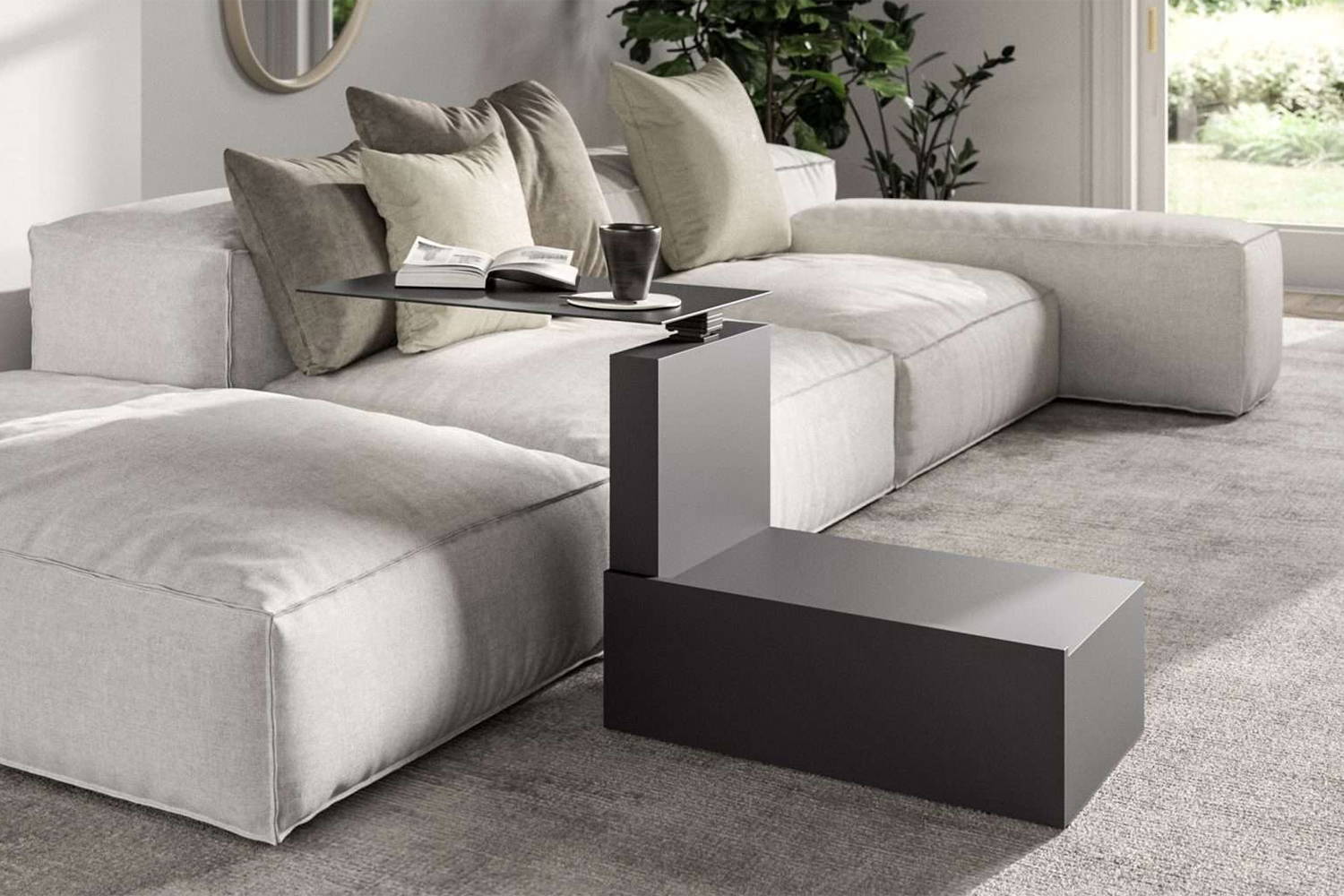 Malibu Side Table with Sofa