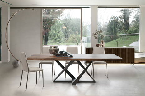 Malik Flex dining chairs with a Millenium dining Table.