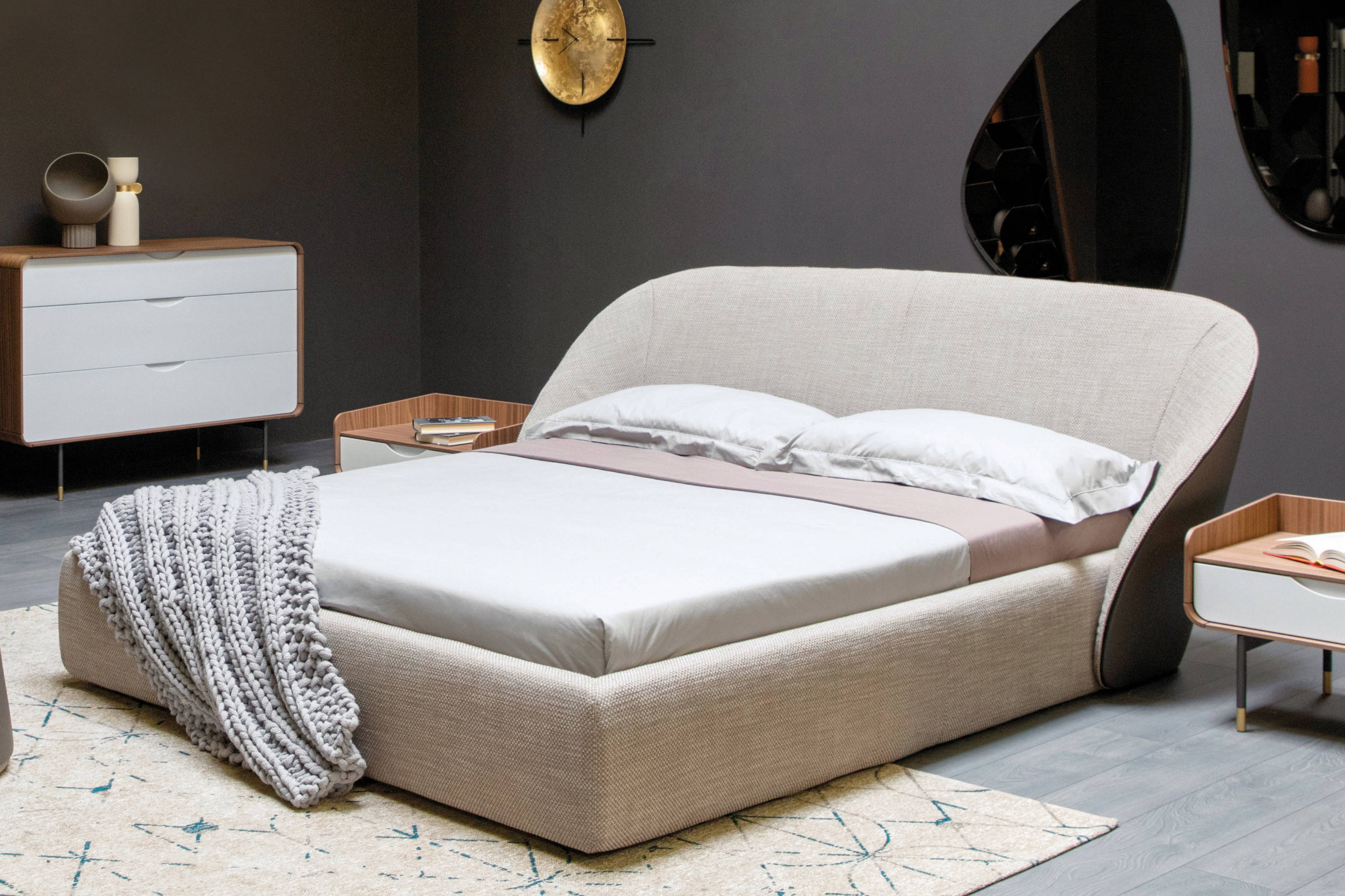 Mama Bed is designed by Angelo Tomaiuolo