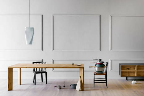 Manero Wood Dining Table designed by Paolo Cappello