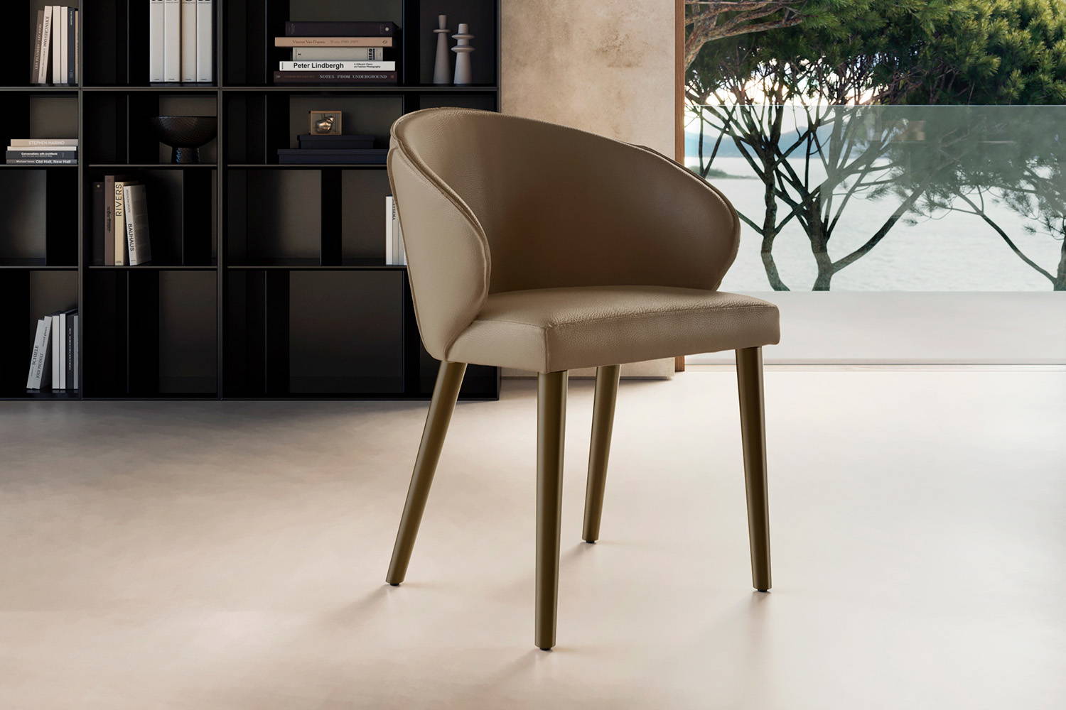 Manta dining chair designed by Antoy Filips for eforma