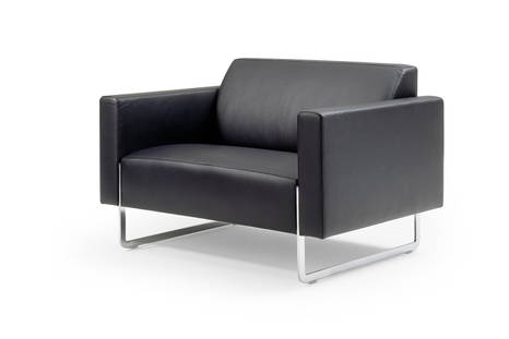 Mare fixed cushion armchair by Artifort