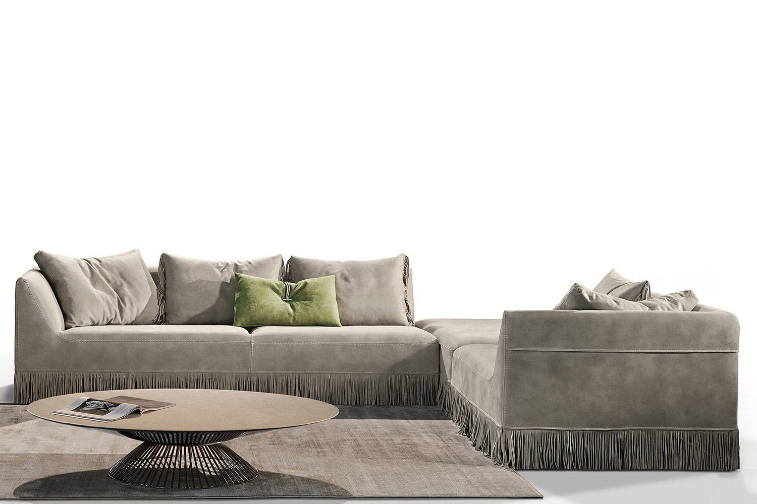 Marilyn Corner Sectional Sofa with Peninsula