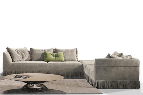 Marilyn Corner Sectional Sofa with Peninsula