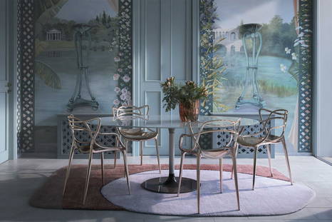 Masters dining chair with Thierry XXL dining table