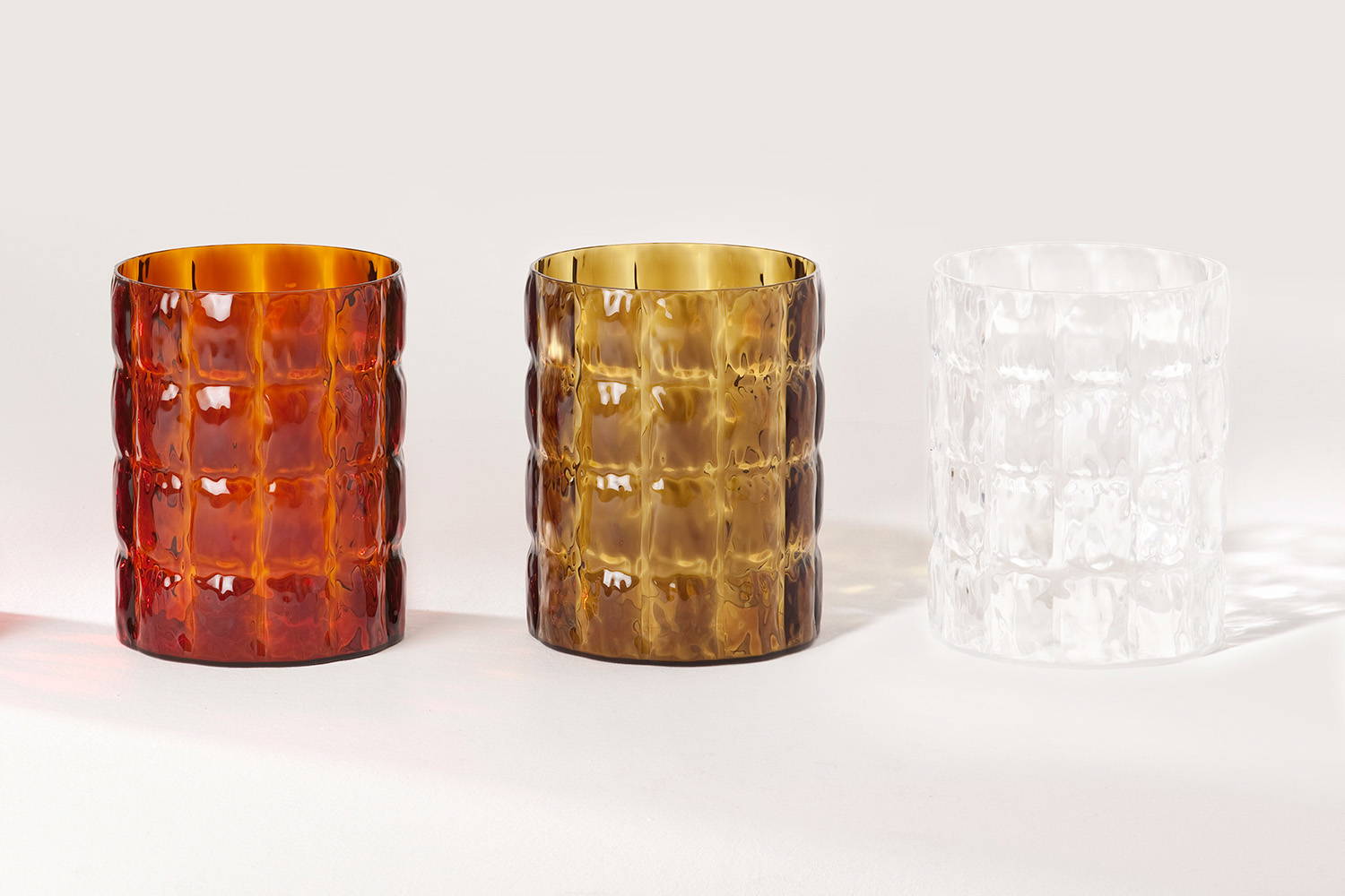 その他 KARTELL MATELASSE Container Amber Matelassé Vase by Kartell | room service 360°