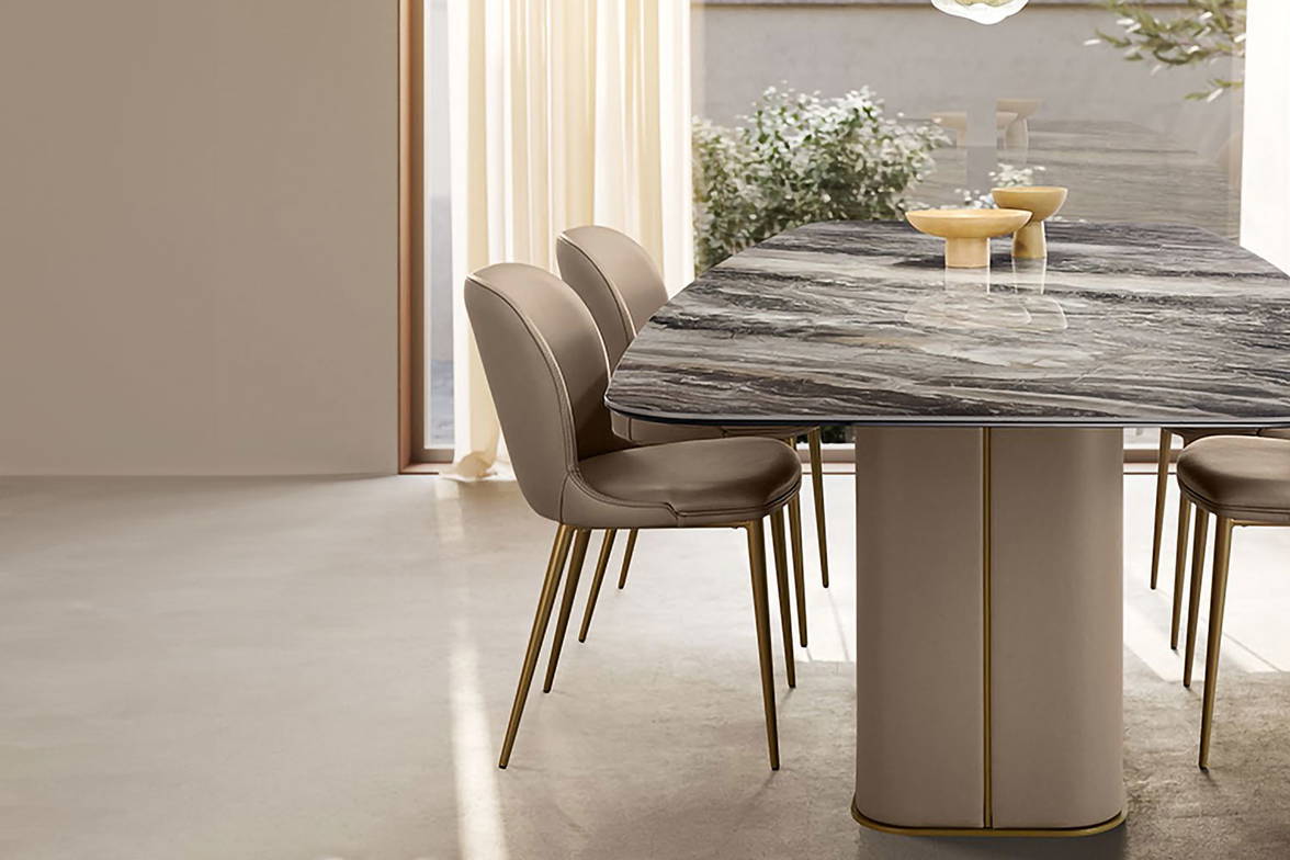 The Medea Dining Chair Quickship by Gamma Arredamenti The Medea Dining Chair Quickship by Gamma Arredamenti