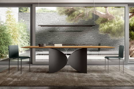 Meet dining table by Daniele Lago for Lago