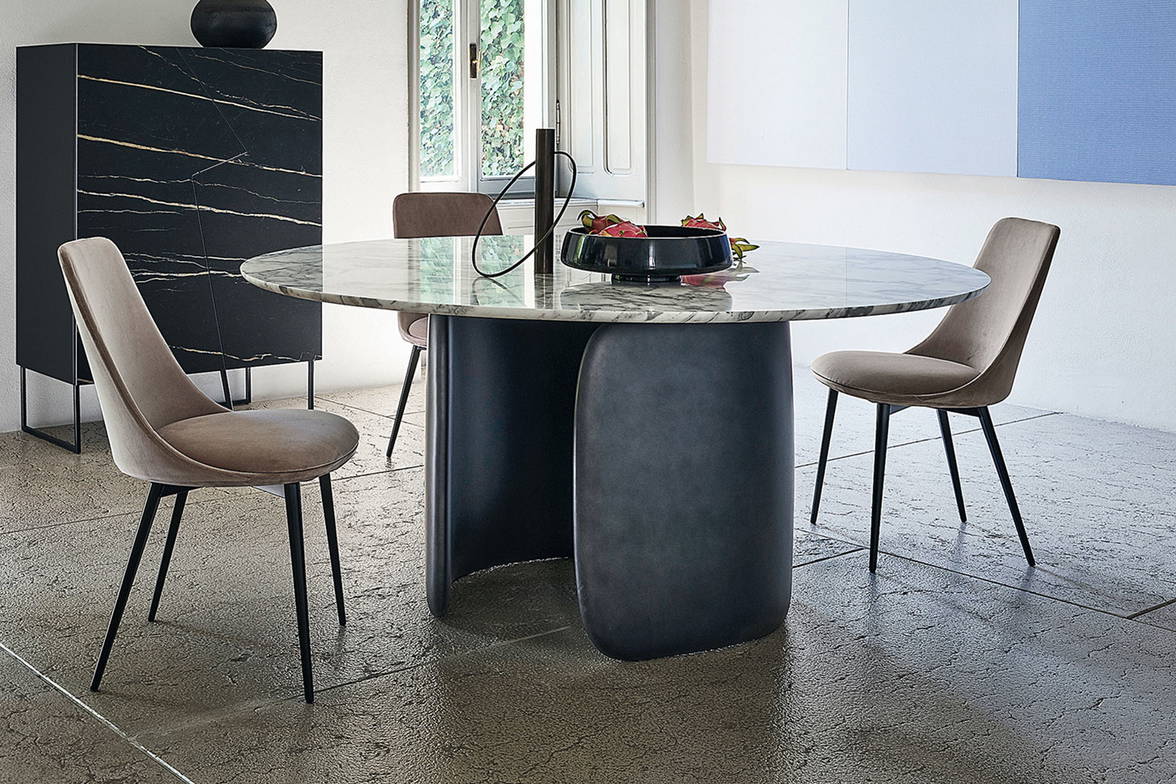 Mellow round dining table by Bonaldo Mellow round dining table by Bonaldo