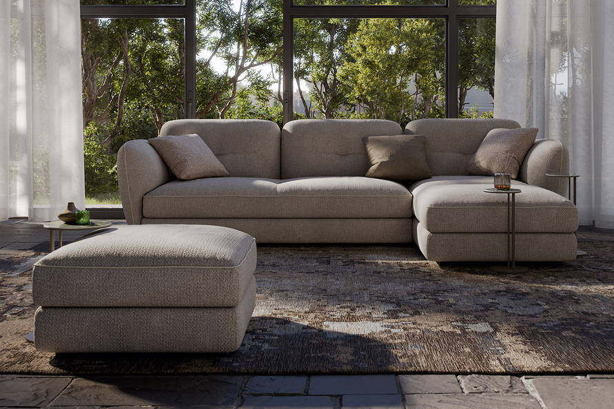 Michael Sectional Sofa with Chaise Comp. B
