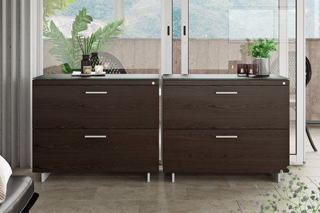 Sequel 20 6116 lateral file cabinets by BDI