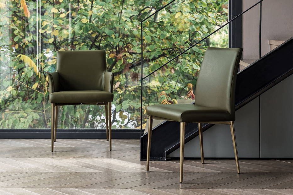 Mila dining chair by Bontempi Casa
