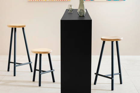 Milk Bar Stool with the Milk collection