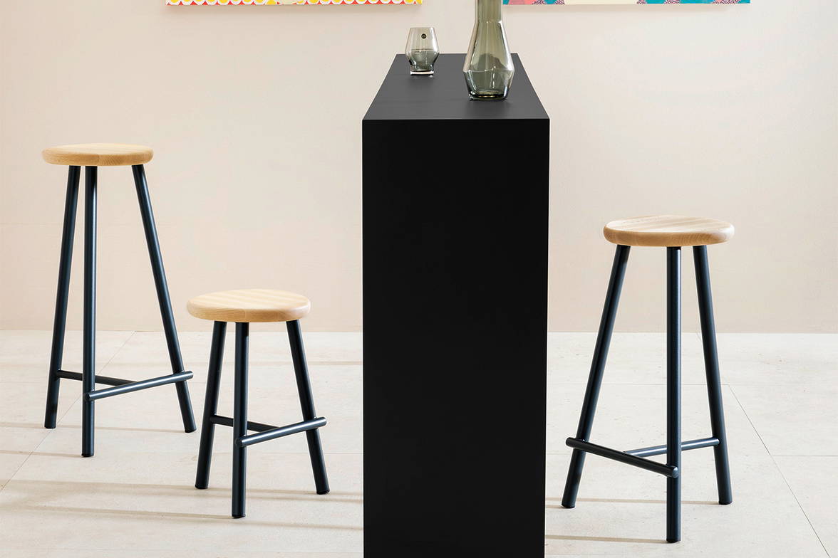 Milk Bar Stool with the Milk collection Milk Bar Stool with the Milk collection