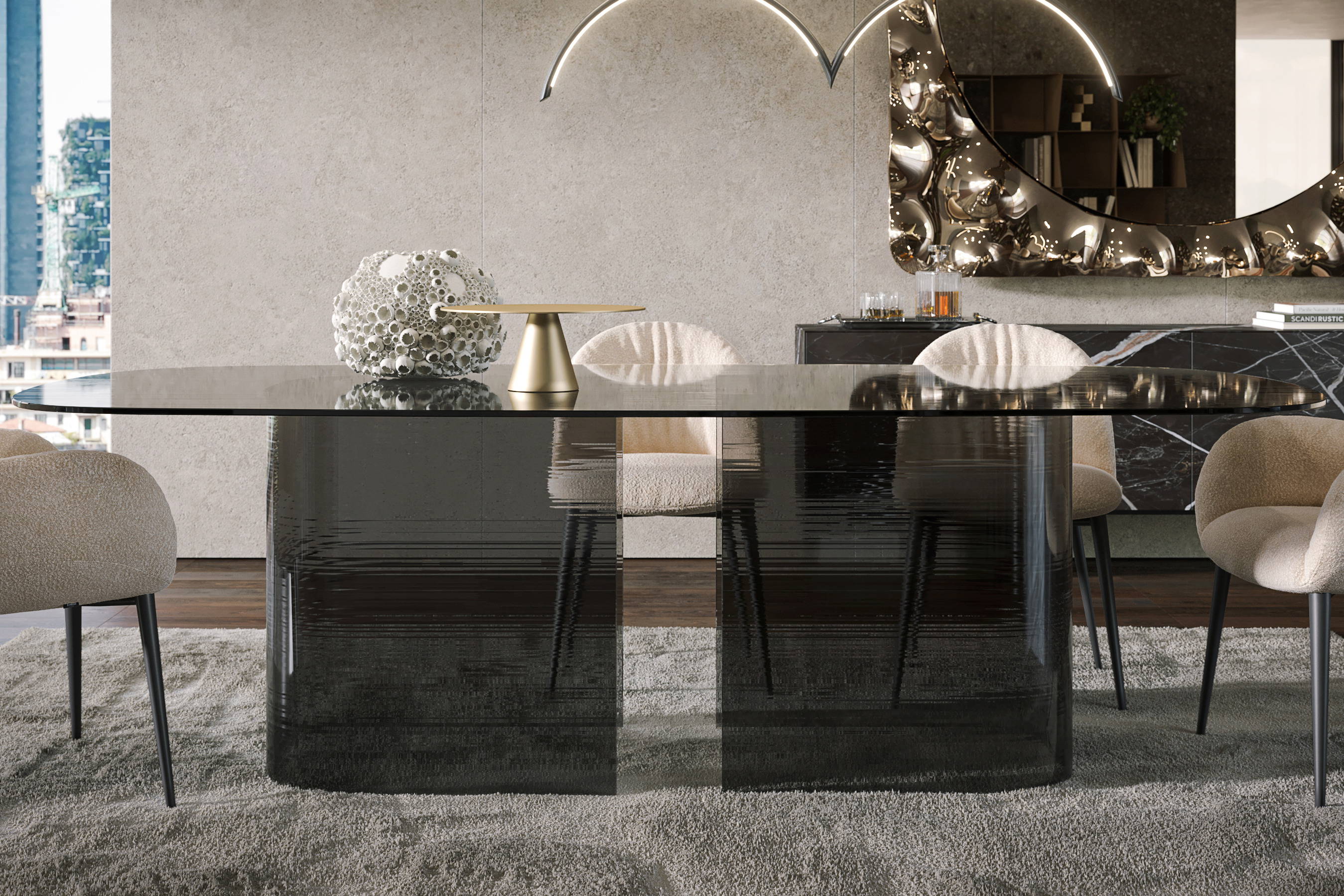 Millerighe Dining Table from Tonin Casa