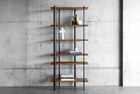 Milonga Bookcase designed by Paolo Cappello