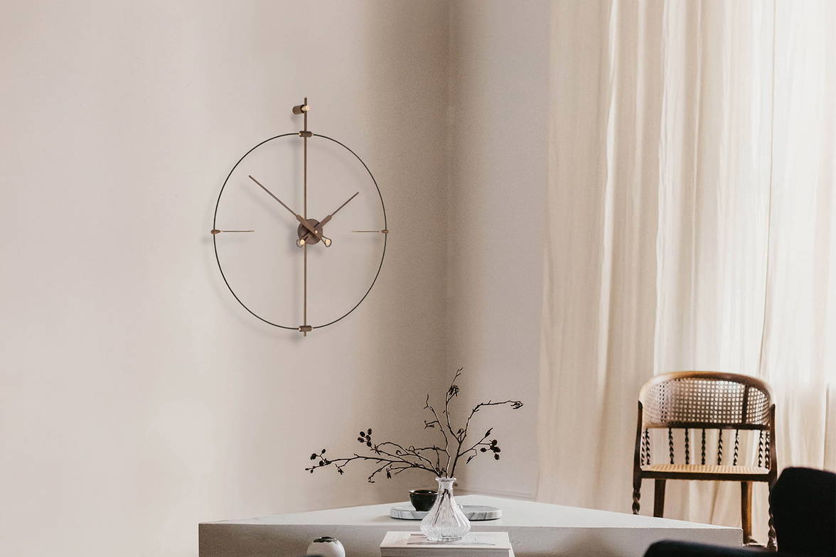 The Mini Bilbao Premium Clock by Jose Maria Reina for Nomon. The Mini Bilbao Premium Clock by Jose Maria Reina for Nomon.