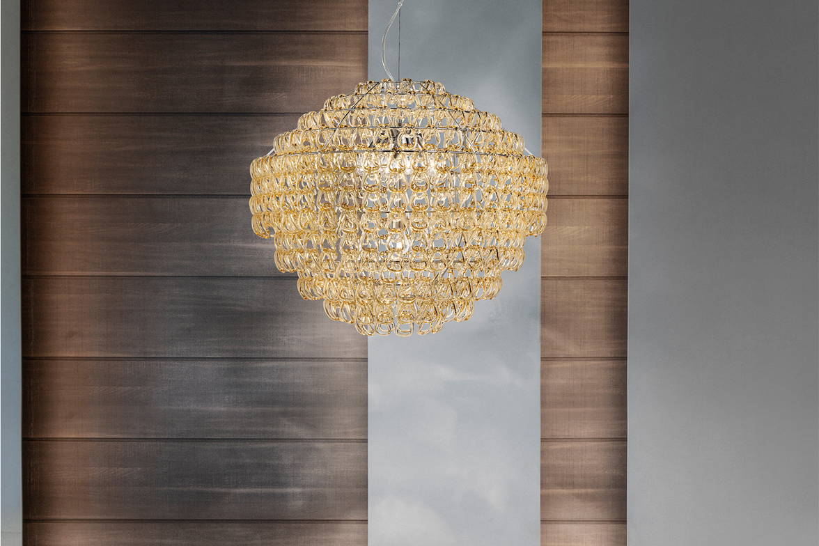 Minigiogali Chandelier from Vistosi Minigiogali Chandelier from Vistosi