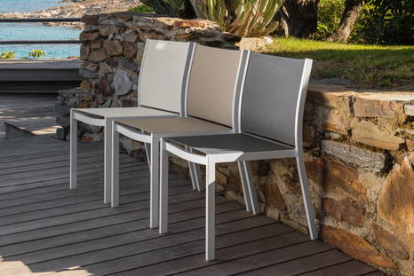 Minorca dining chair designed by Talenti