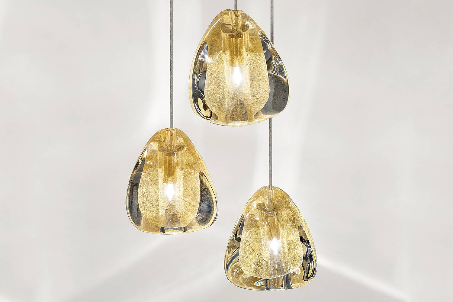 Mizu pendant lights by Terzani