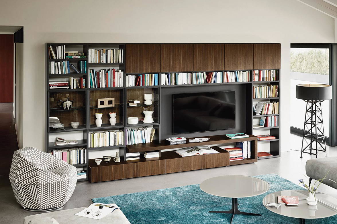 Modo M6C61 wall unit by San Giacomo is easily customized Modo M6C61 wall unit by San Giacomo is easily customized