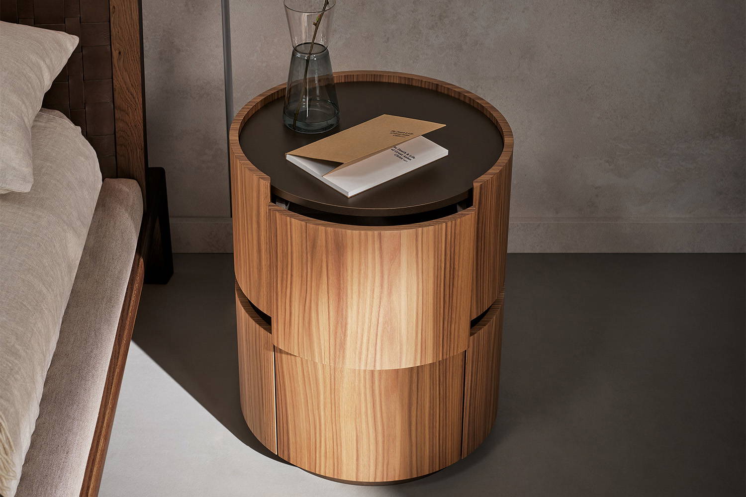 The Moneypenny nightstand by Mauro Lipparini for Bonaldo.