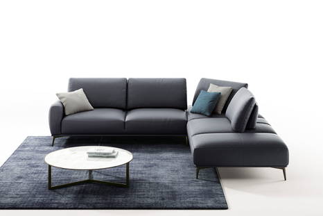 Monforte curved sectional sofa by Nicoline Italia