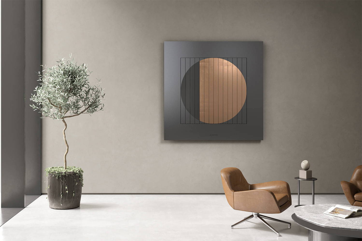 Moon 180 Clock