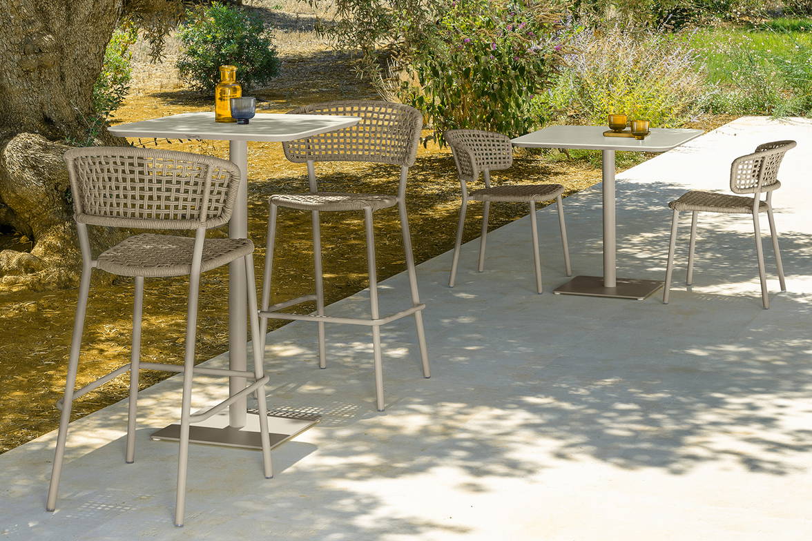 Moon Alu bistro tables by Talenti Moon Alu bistro tables by Talenti