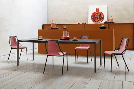 More Extension Glass Dining Table