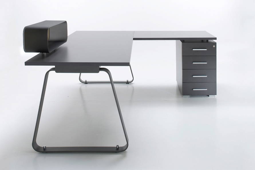 myPOD Office Desk with Return