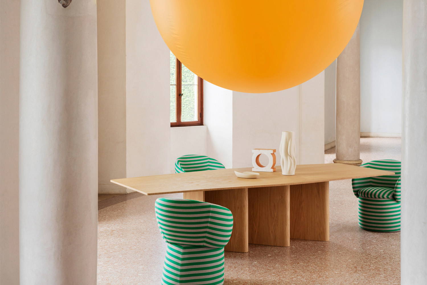Nami Barrel Dining Table