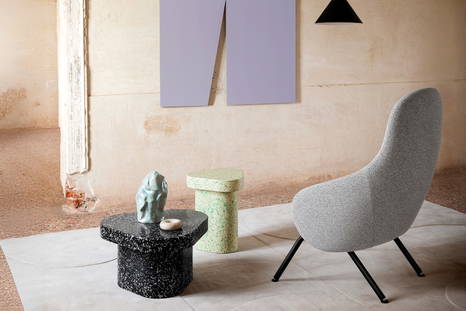 Nebula Tube Lounge Chair designed by E-ggs Studio