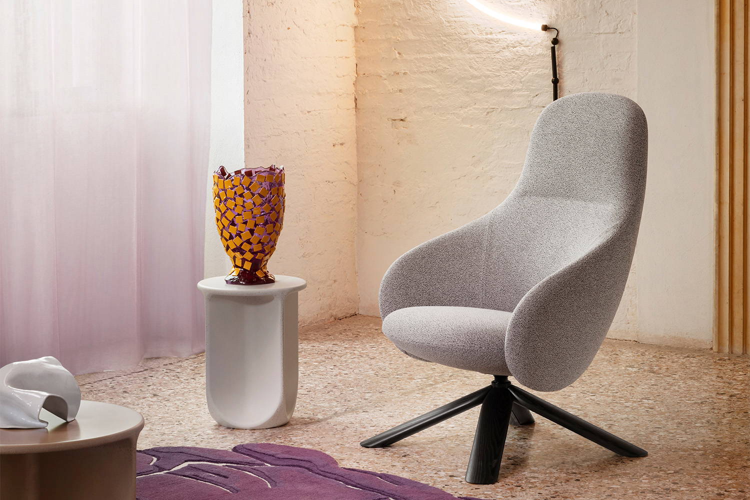 Nebula Wood Lounge Chair