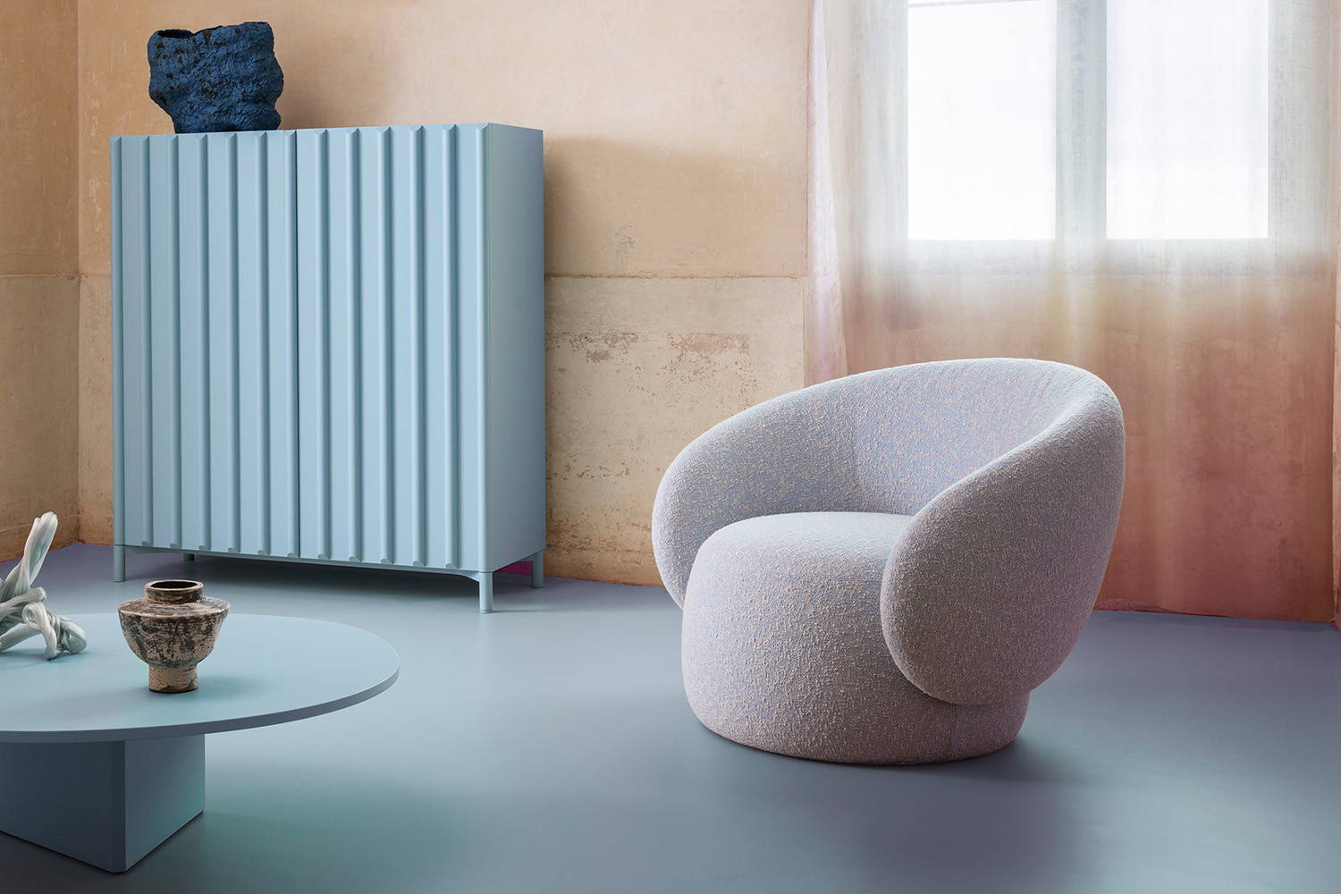 Nebulona Swivel Armchair