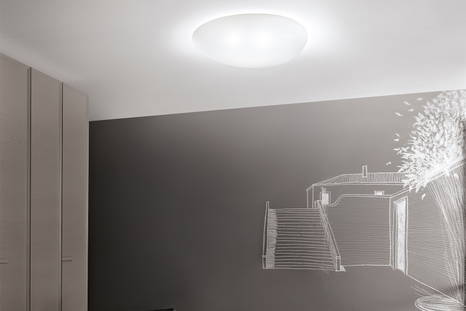 Neochic PP G Flush Mount in bedroom
