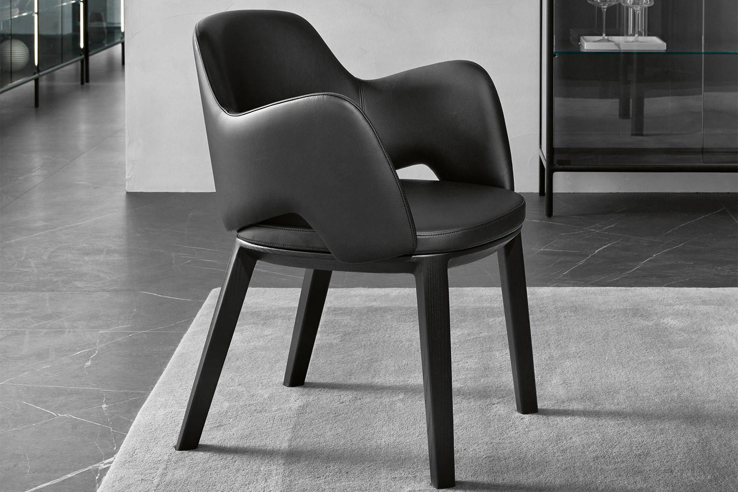 Newton Dining Chair by FIAM